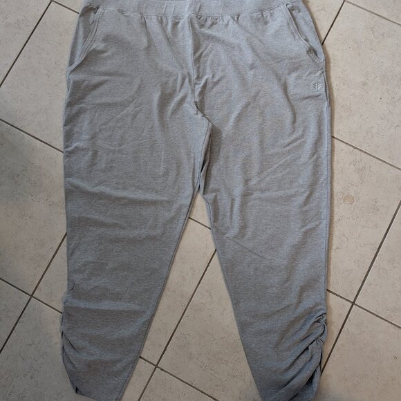 Coolibar, UPF 50+ Women's Cafe Ruche Pants, Heather Grey, XXL, NWT - Picture 4 of 5